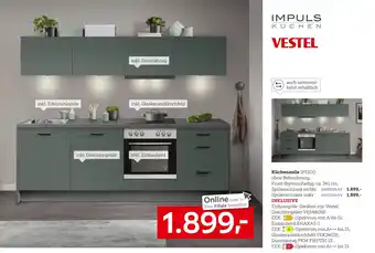 XXXLutz Vestel oder impuls küchen küchenzeile ip1200 Angebot