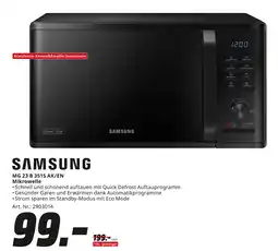 MediaMarkt Samsung mg 23 b 3515 ak/en mikrowelle Angebot
