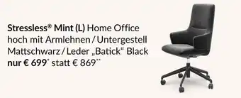 XXXLutz Stressless home office stuh mint (l) Angebot