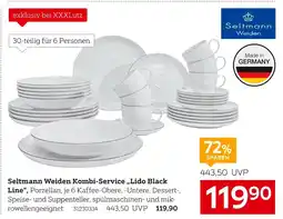 XXXLutz Seltmann weiden kombi-service „lido black line“ Angebot