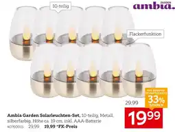 XXXLutz Ambia garden solarleuchten-set Angebot