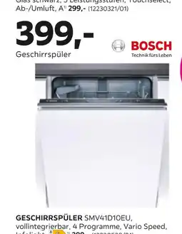 Mömax Bosch geschirrspüler smv41d10eu Angebot