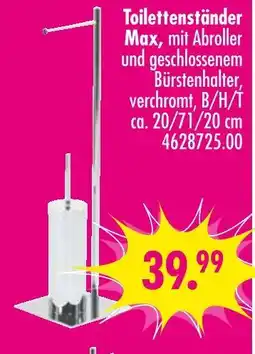 Möbel Boss Toilettenständer max Angebot