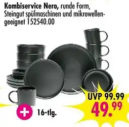 Möbel Boss Kombiservice nero Angebot