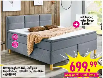 Möbel Boss Boxspringbett ardi Angebot
