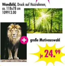 Möbel Boss Wandbild Angebot
