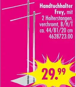 Möbel Boss Handtuchhalter frey Angebot