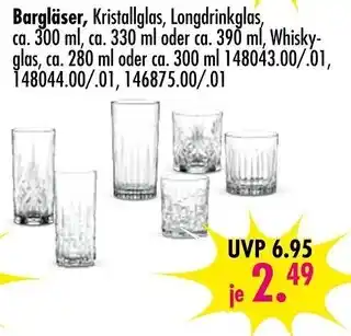 Möbel Boss Bargläser Angebot
