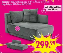 Möbel Boss Récamiere rex Angebot