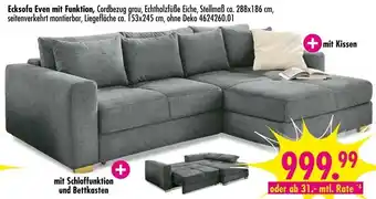 Möbel Boss Ecksofa even mit funktion Angebot