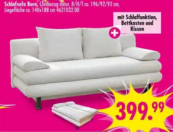 Möbel Boss Schlafsofa bern Angebot
