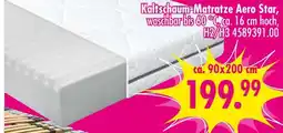 Möbel Boss Kaltschaum-matratze aero star Angebot