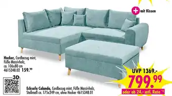 Möbel Boss Ecksofa oder hocker Angebot