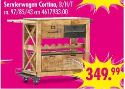 Möbel Boss Servierwagen cortina Angebot