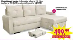 Möbel Boss Ecksofa miles mit funktion Angebot