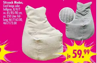 Möbel Boss Sitzsack modus Angebot