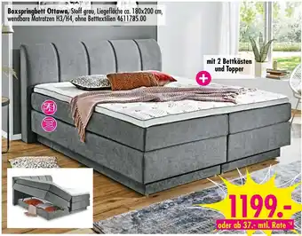 Möbel Boss Boxspringbett ottawa Angebot
