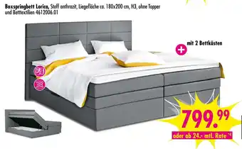 Möbel Boss Boxspringbett lorica Angebot