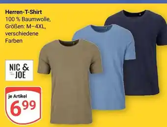 Globus Nic & joe herren-t-shirt Angebot