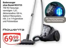 Globus Rowenta bodensauger ohne beutel ro3725 Angebot