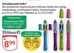 Globus Pelikan schreiblerngriff griffix tintenschreiber Angebot
