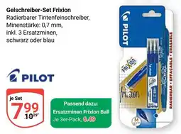 Globus Pilot gelschreiber-set frixion Angebot