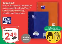 Globus Oxford collegeblock din a4 Angebot