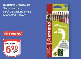 Globus Stabilo buntstifte greencolors Angebot