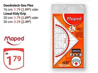 Globus Maped geodreieck geo flex Angebot