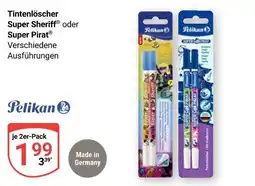 Globus Pelikan tintenlöscher super sheriff Angebot