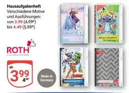 Globus Roth hausaufgabenheft frozen Angebot