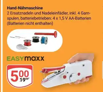 Globus Easymaxx hand-nähmaschine Angebot
