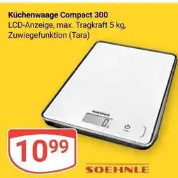 Globus Soehnle küchenwaage compact 300 Angebot