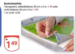 Globus Buchschutzfolie transparent, selbstklebend Angebot