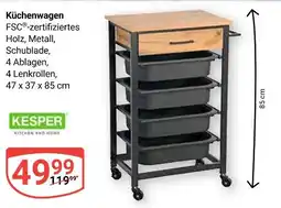 Globus Kesper küchenwagen Angebot