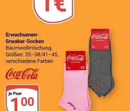 Globus Coca-cola erwachsenen-sneaker-socken Angebot