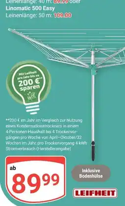 Globus Leifheit linomatic 500 easy Angebot