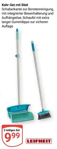 Globus Leifheit kehr-set mit stiel Angebot