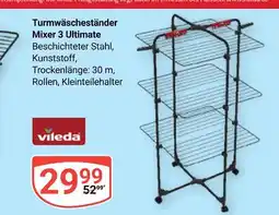 Globus Vileda turmwäscheständer mixer 3 ultimate Angebot