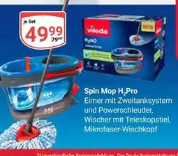 Globus Vileda spin mop h2pro Angebot