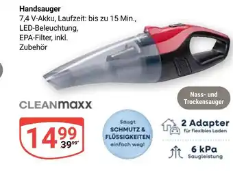 Globus Cleanmaxx handsauger Angebot