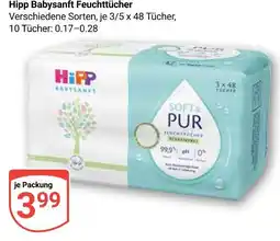 Globus Hipp babysanft feuchttücher Angebot
