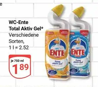 Globus Wc-ente total aktiv gel Angebot