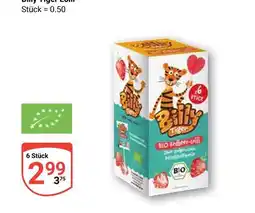 Globus Billy tiger bio erdbeer-lolli Angebot