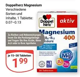 Globus Doppelherz magnesium Angebot