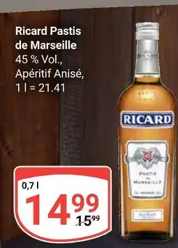 Globus Ricard pastis de marseille Angebot