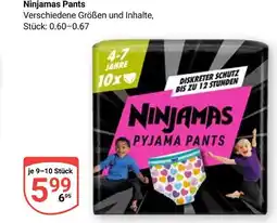 Globus Ninjamas pants Angebot