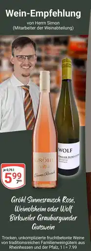 Globus Gröhl sinnesrausch rosé Angebot