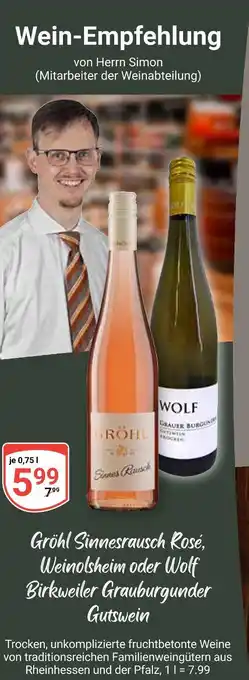 Globus Gröhl sinnesrausch rosé Angebot