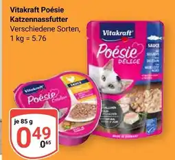 Globus Vitakraft poésie katzennassfutter Angebot